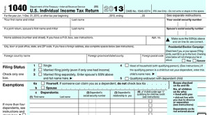 Form 1040 1