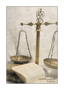 Scales of Justice w Books #5